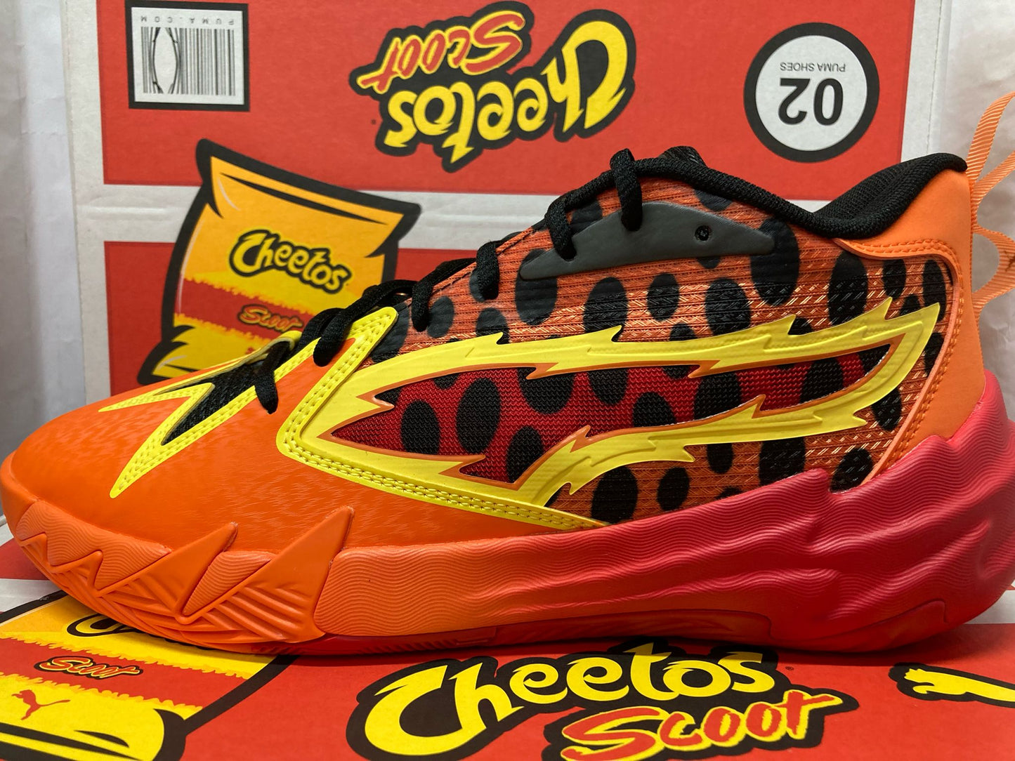 Puma Scoot Zeros x Cheetos 'Flamin' Hot'