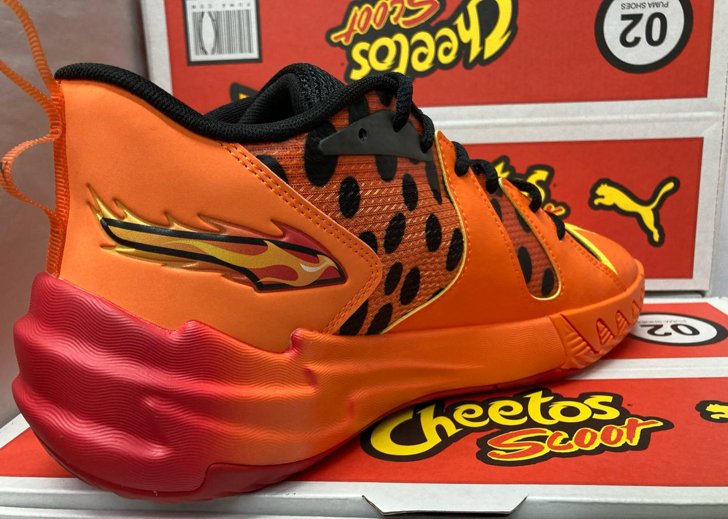 Puma Scoot Zeros x Cheetos 'Flamin' Hot'