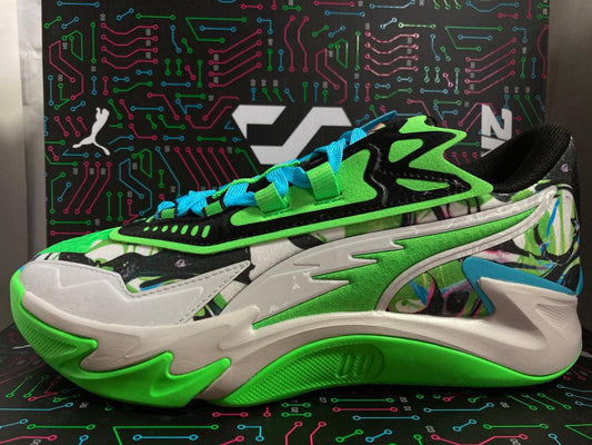 NBA 2K x Puma Scoot Zeros 2 Big Kid 'Mismatched'