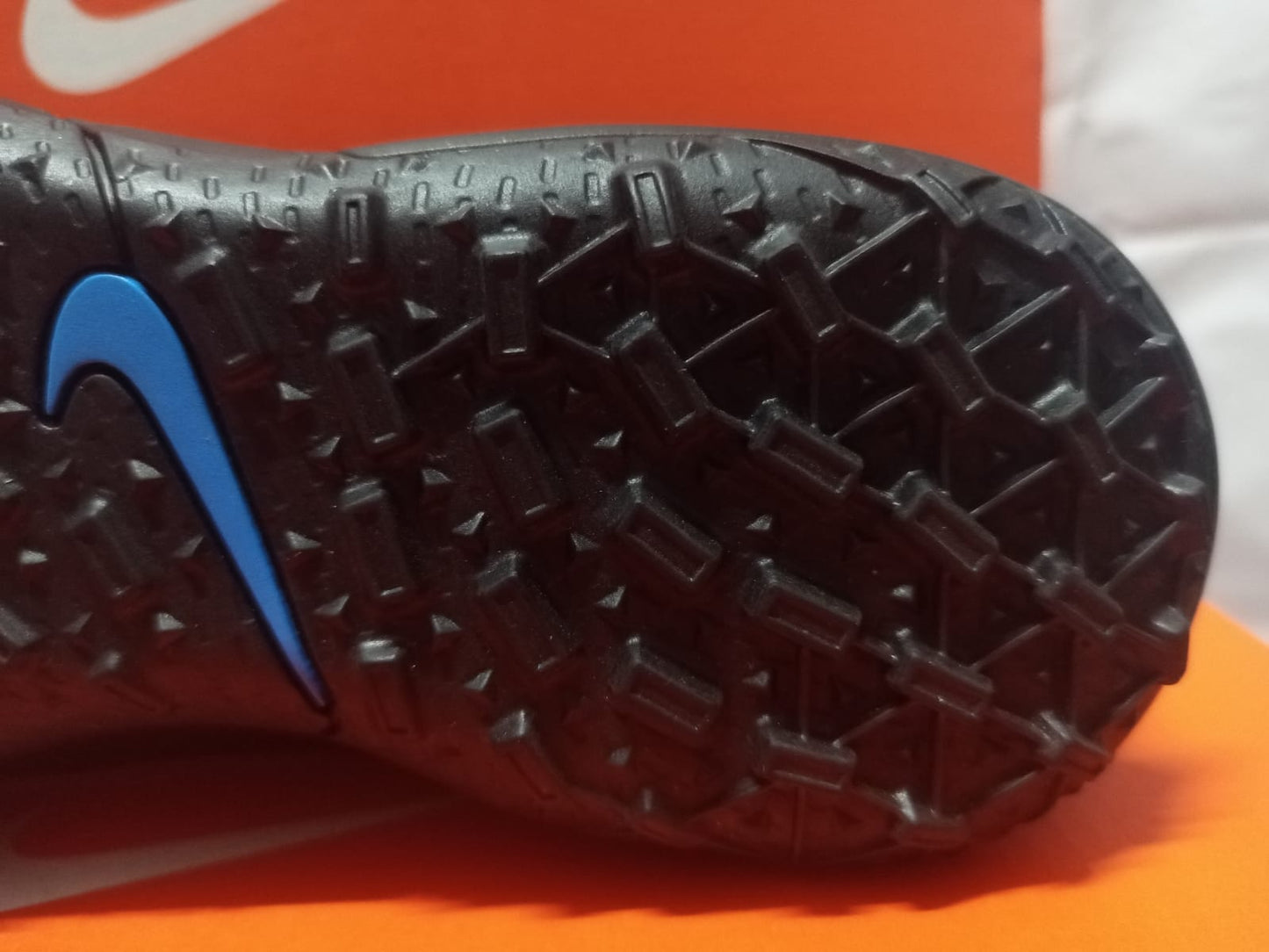 Nike Tiempo Legend 9 Club TF GS 'Black White'