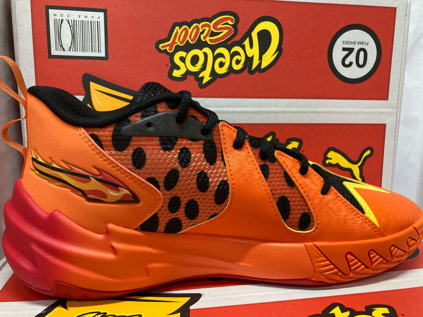 Puma Scoot Zeros x Cheetos 'Flamin' Hot'