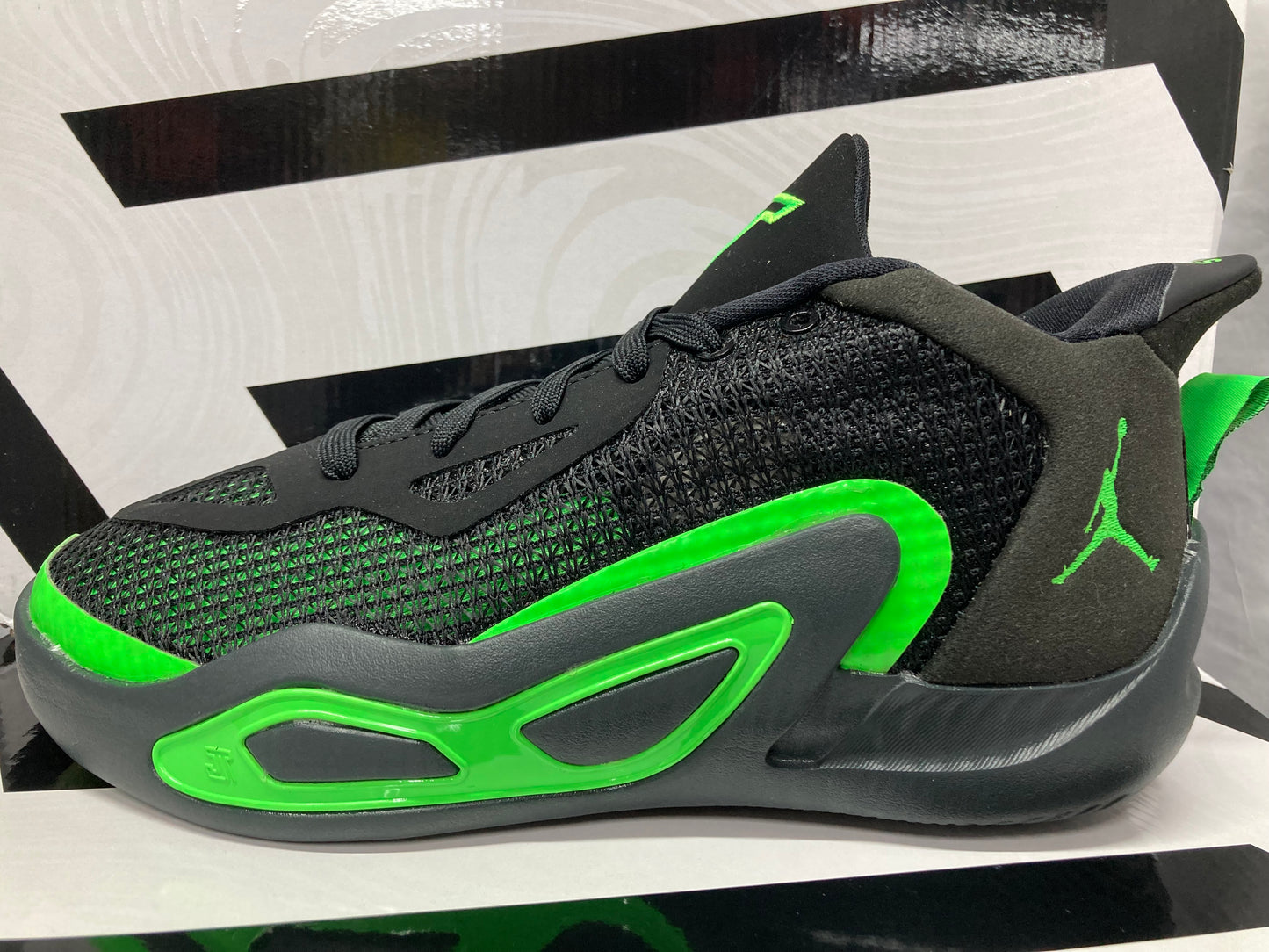 Jordan Tatum 1 GS 'Black Green Strike'
