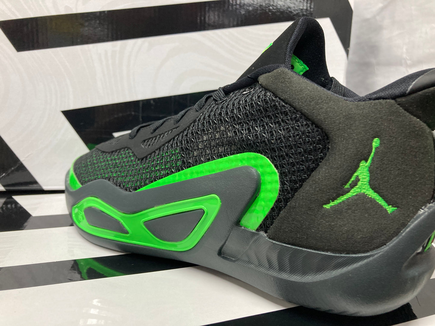 Jordan Tatum 1 GS 'Black Green Strike'