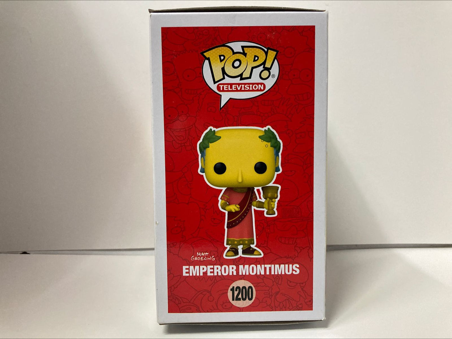 Funko Pop' The Simpsons' Emperor Montimus #1200