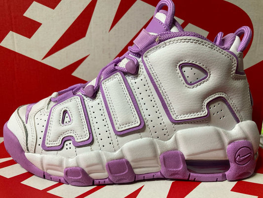 Air More Uptempo GS 'White Rush Fuchsia'
