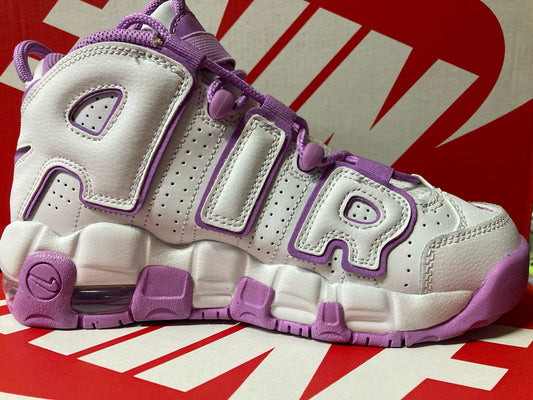 Air More Uptempo GS 'White Rush Fuchsia'