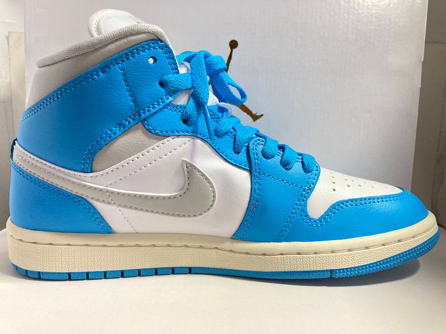 Wmns Air Jordan 1 Mid 'Dark Powder Blue'