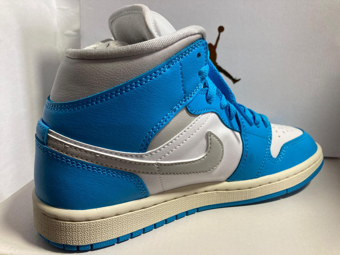 Wmns Air Jordan 1 Mid 'Dark Powder Blue'