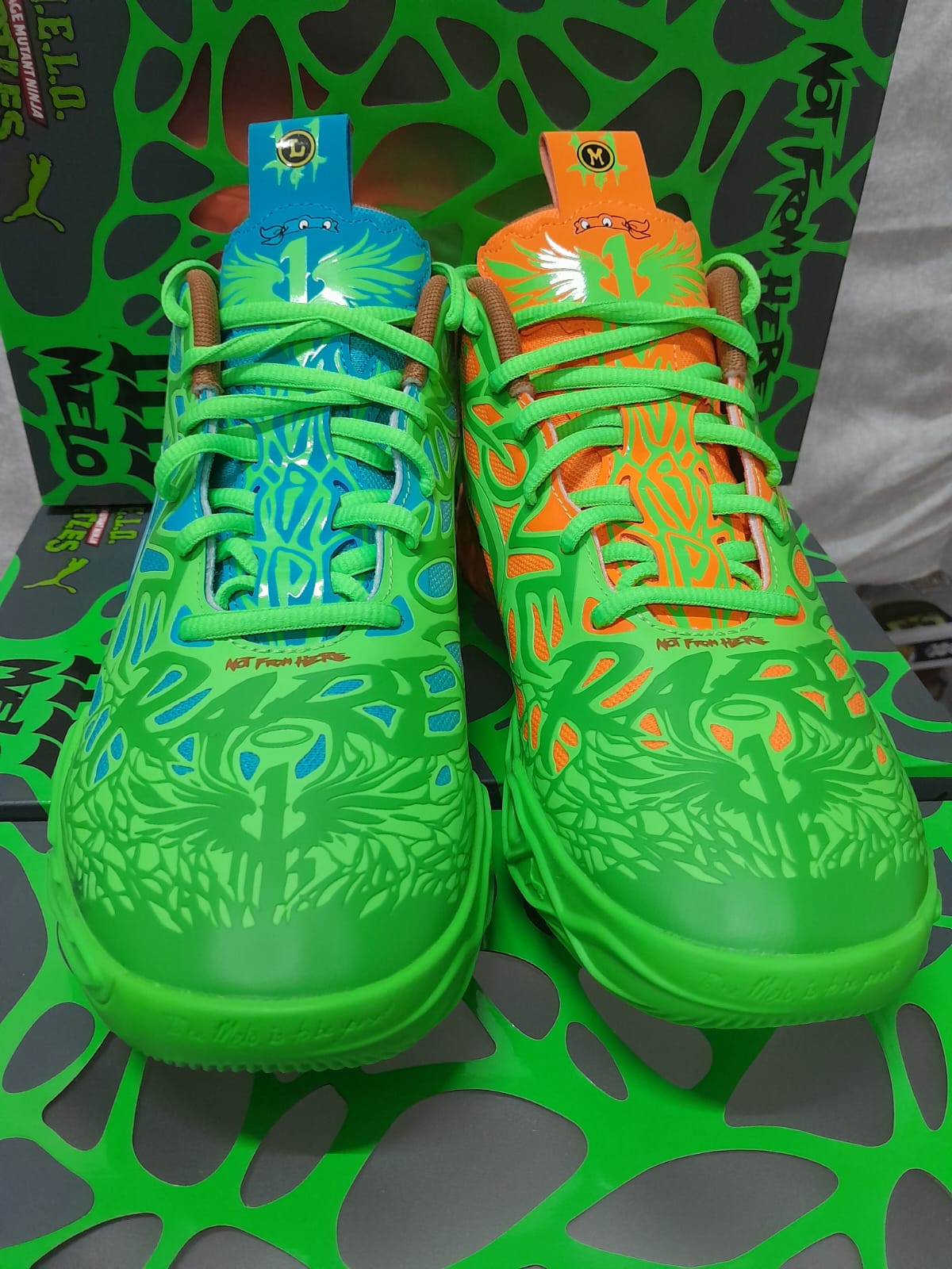 Puma MB.04 x TMNT 'Leonardo & Michelangelo'