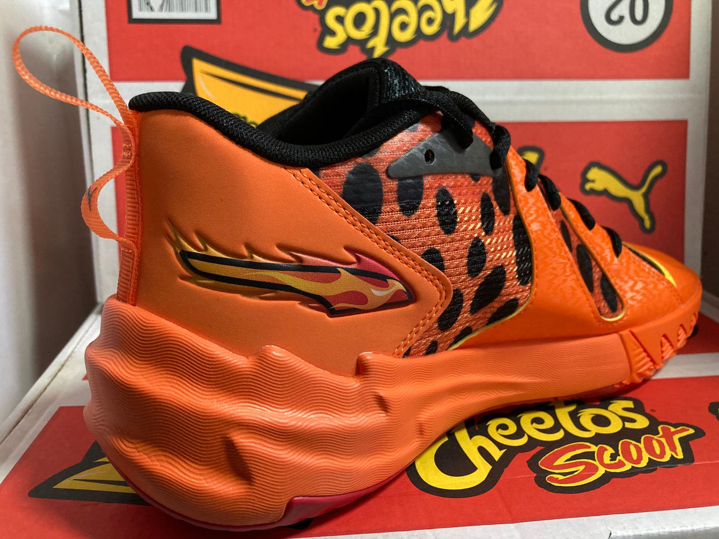 Puma Scoot Zeros x Cheetos'Flamin' Hot' GS