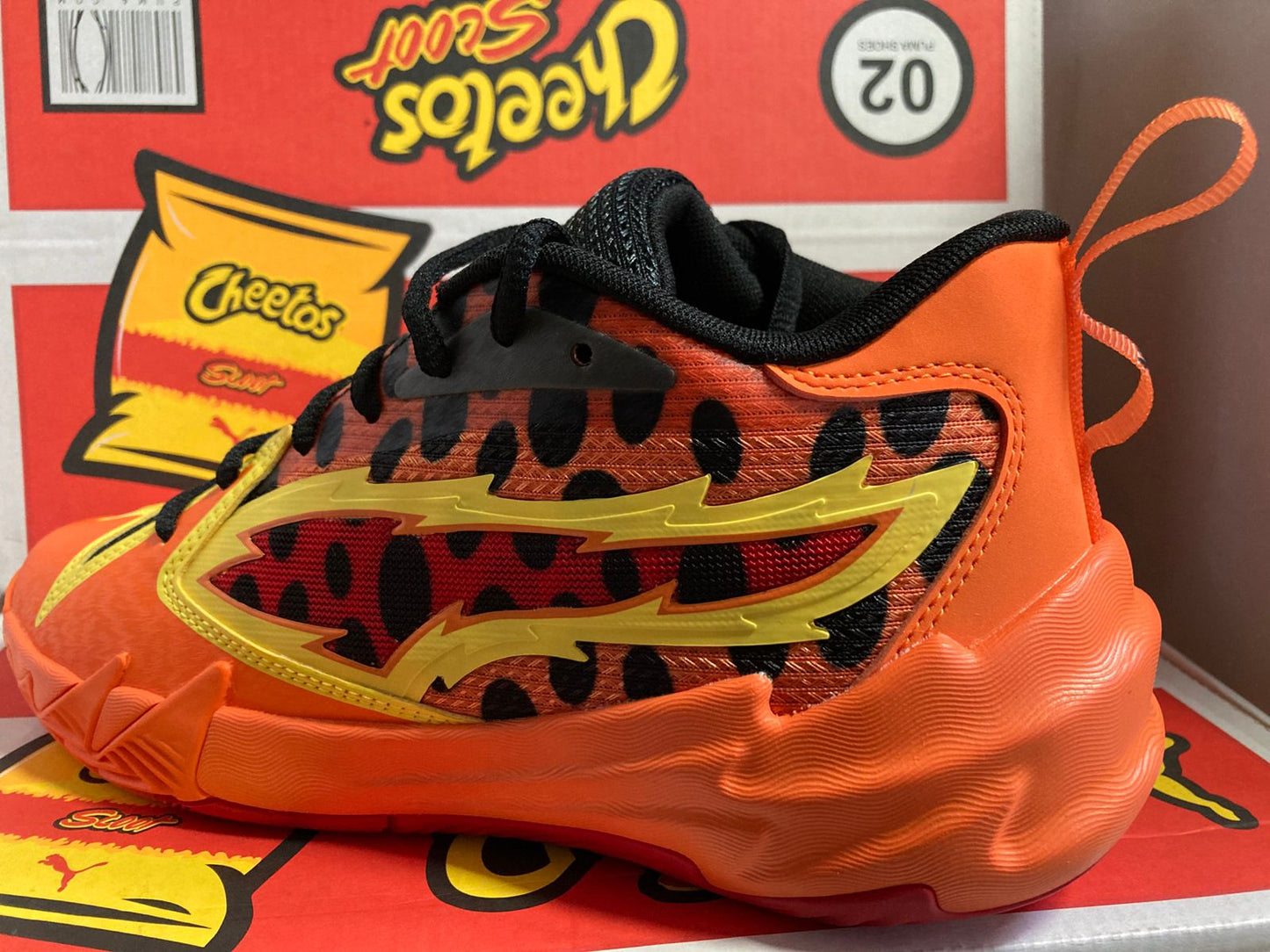 Puma Scoot Zeros x Cheetos'Flamin' Hot' GS
