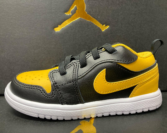 Air Jordan 1 Low ALT TD 'Black Yellow Ochre'
