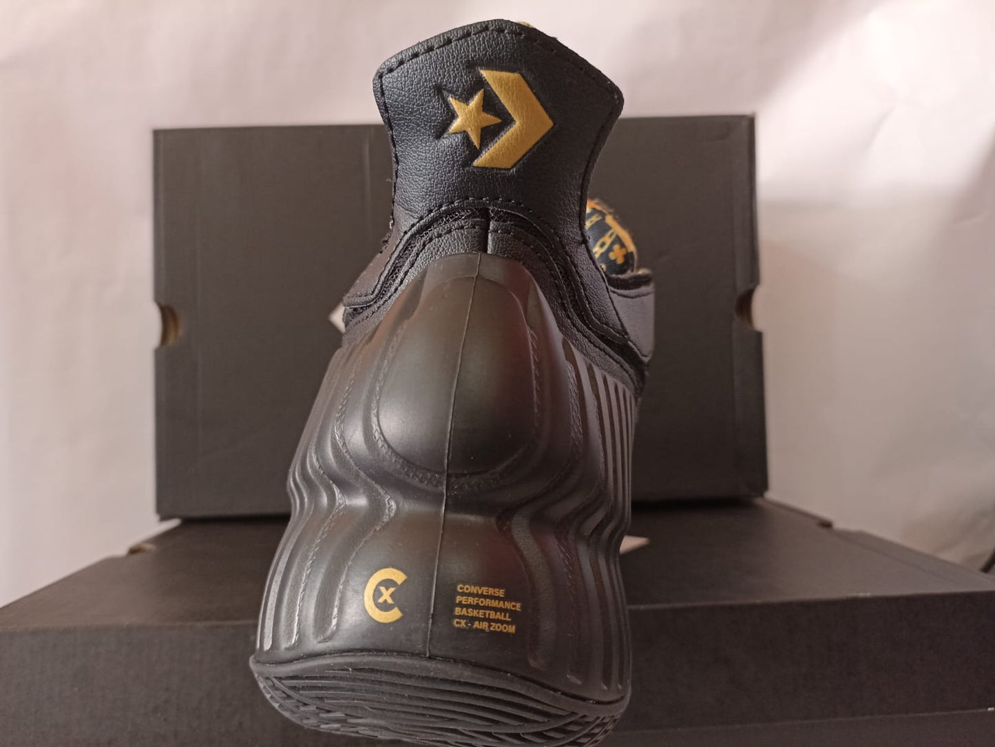 Converse All Star BB Prototype CX Mid 'Black Gold Baroque'