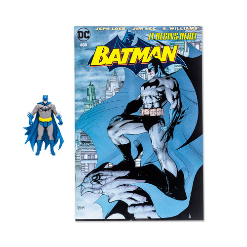 Figura Batman con Cómic #608 Page Punchers