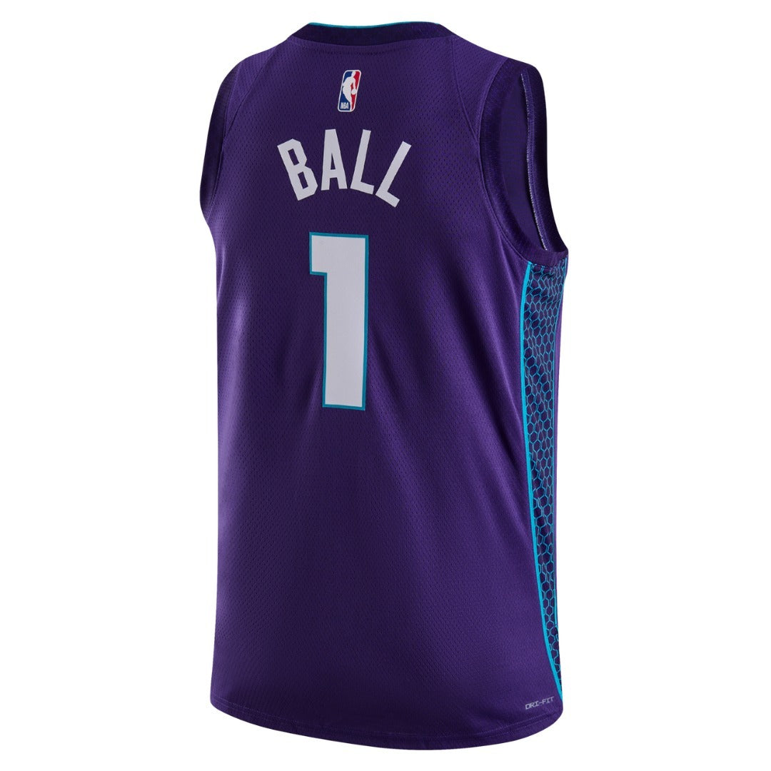Jersey Jordan Lamelo Ball Hornets Adulto Swingman