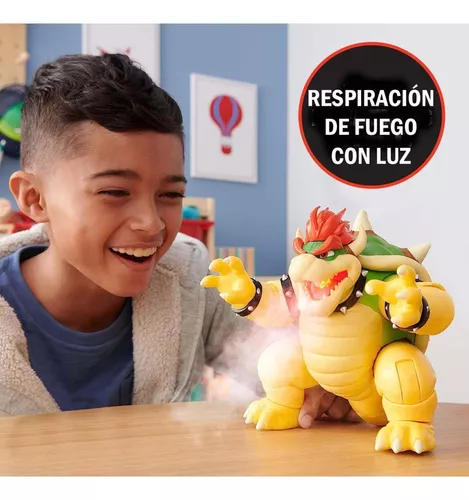 Juguete Nintendo The Super Mario Bros Movie Figura Bowser 7´pulgadas