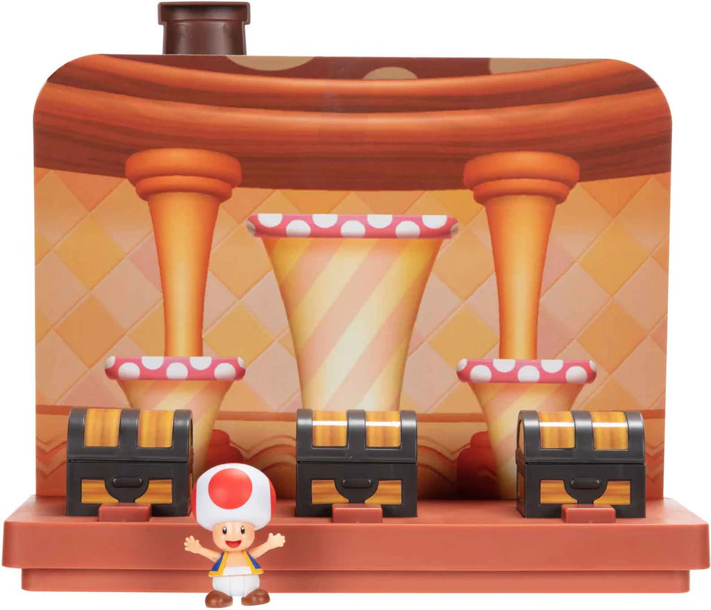Juguete Super Mario Nintendo Dlx Toad House Playset
