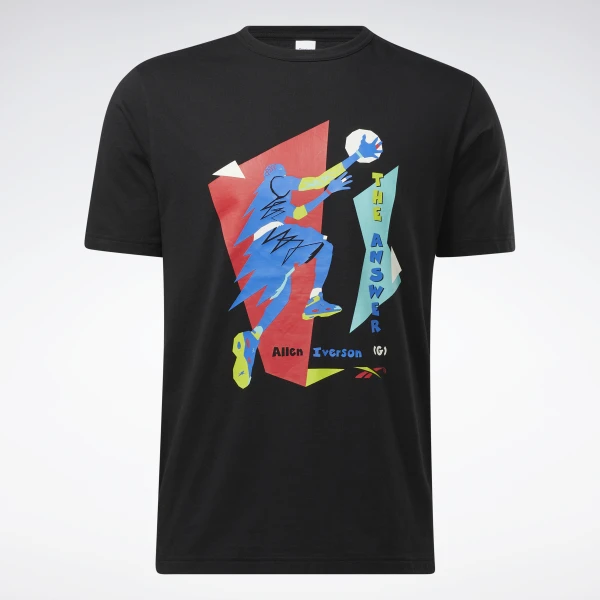 Playera Reebok Iverson Layup Short Sleeve