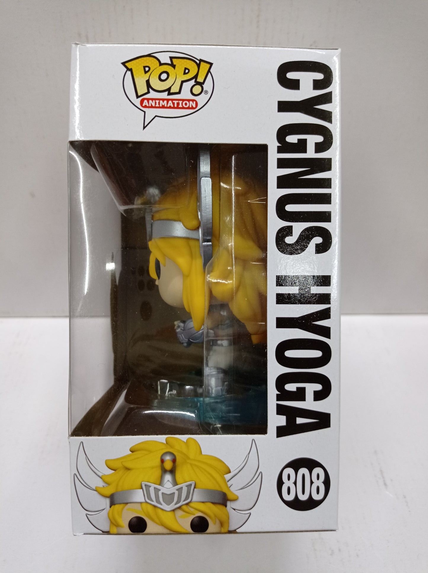 Funko Pop Cygnus Hyoga Caballeros del Zodiaco #808