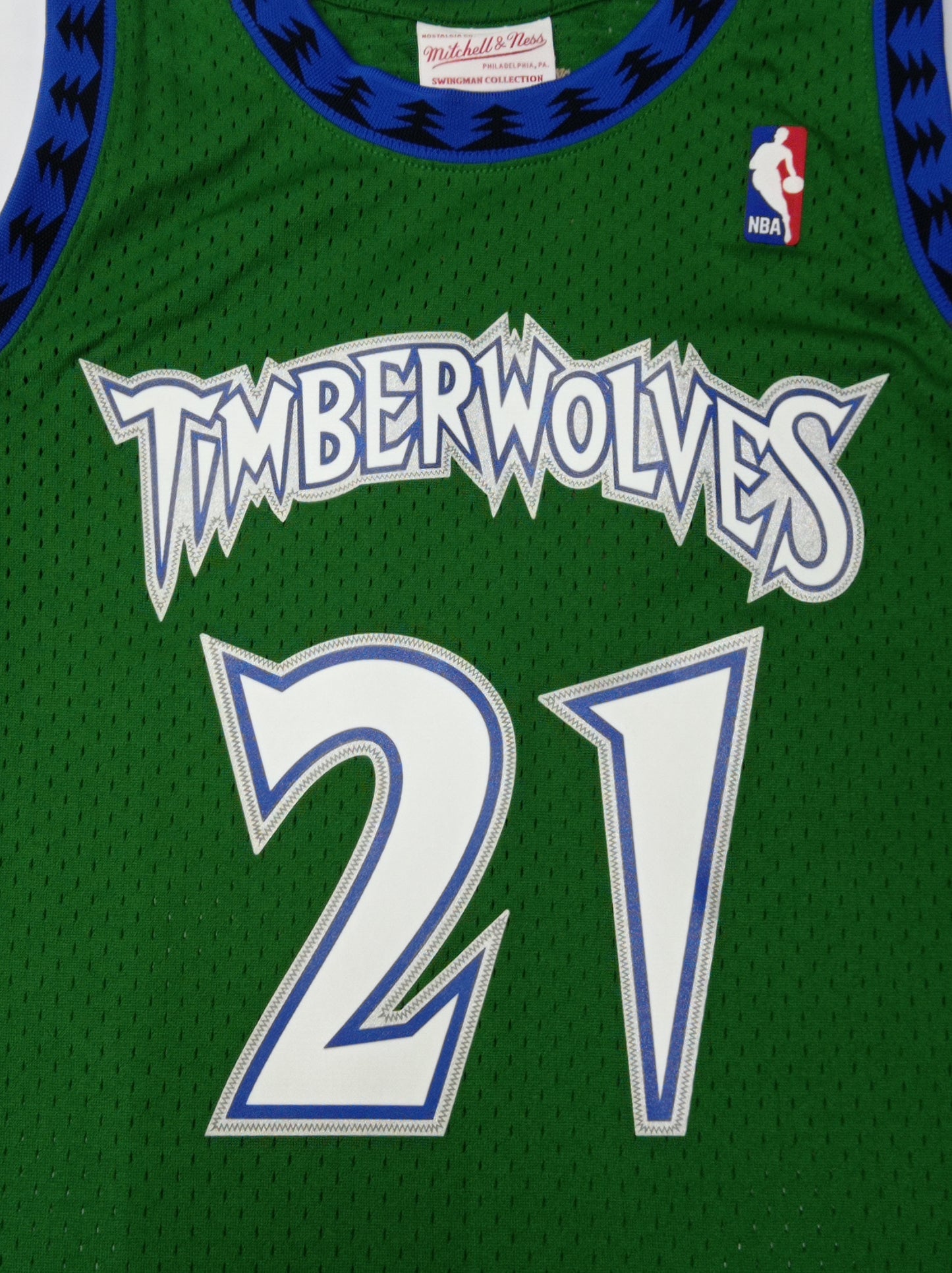 Jersey Mitchell & Ness Swingman Minnesota Timberwolves 1997-98