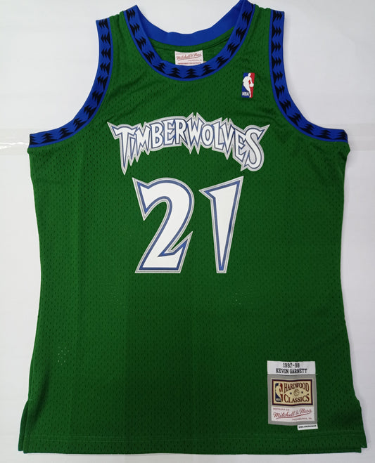 Jersey Mitchell & Ness Swingman Minnesota Timberwolves 1997-98