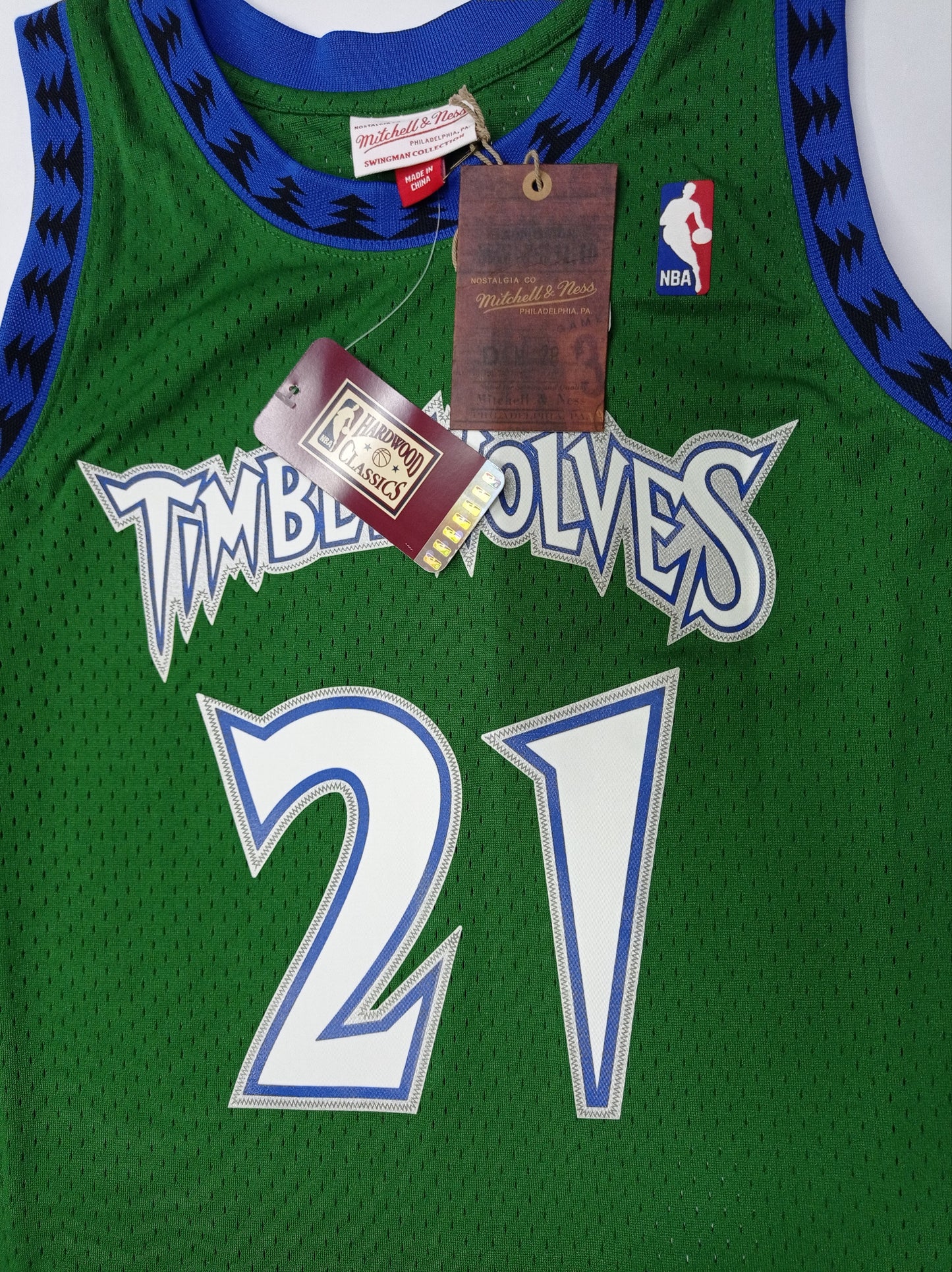 Jersey Mitchell & Ness Swingman Minnesota Timberwolves 1997-98