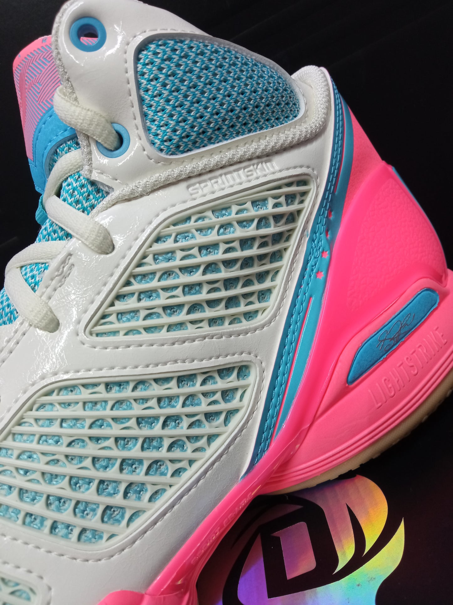 Adidas Adizero Rose 1.5 Restomod 'Off White Acid Red'