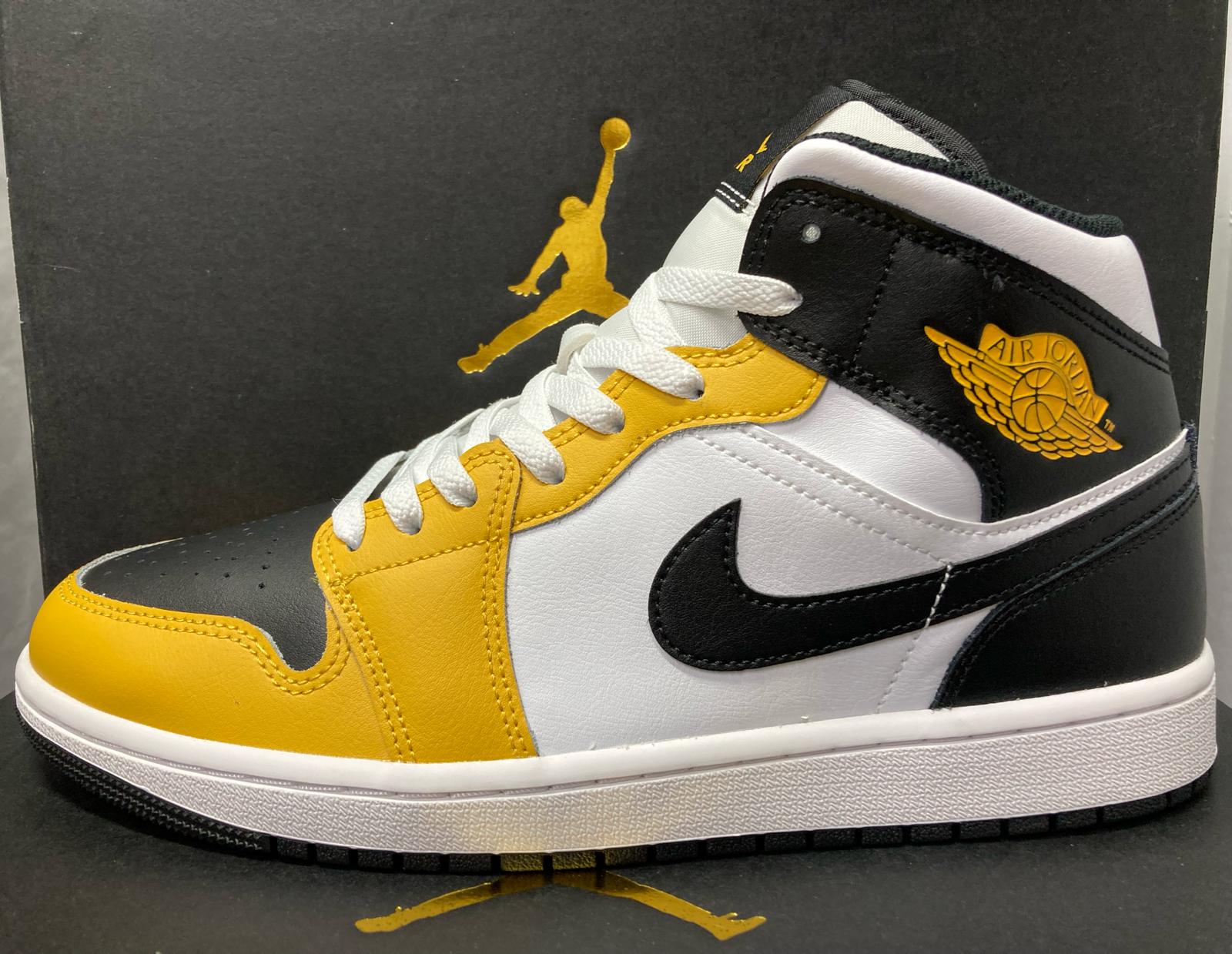 Air Jordan 1 Mid Yellow Ochre