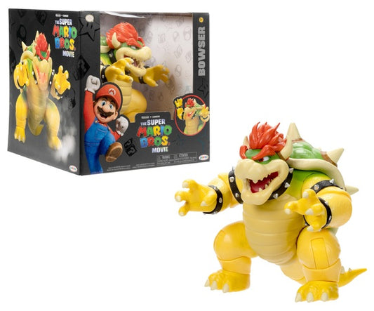 Juguete Nintendo The Super Mario Bros Movie Figura Bowser 7´pulgadas