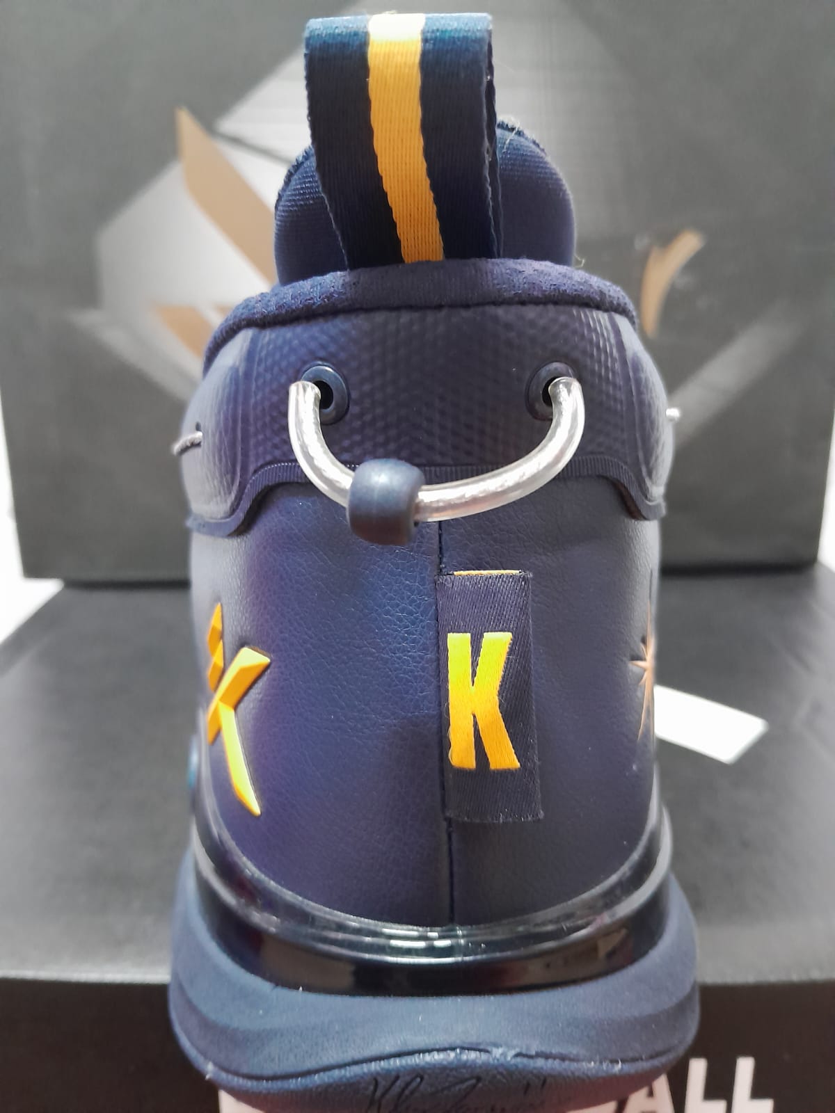 Anta KT9 Klay Thompson 'Navy Yellow'