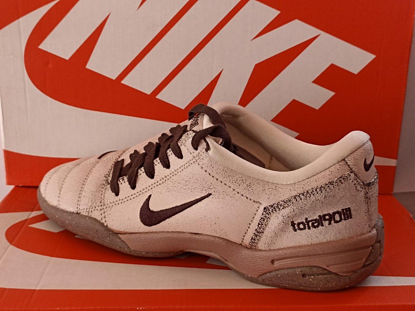 Nike Total 90 3 SP 'Pearl White Shadow Brown'