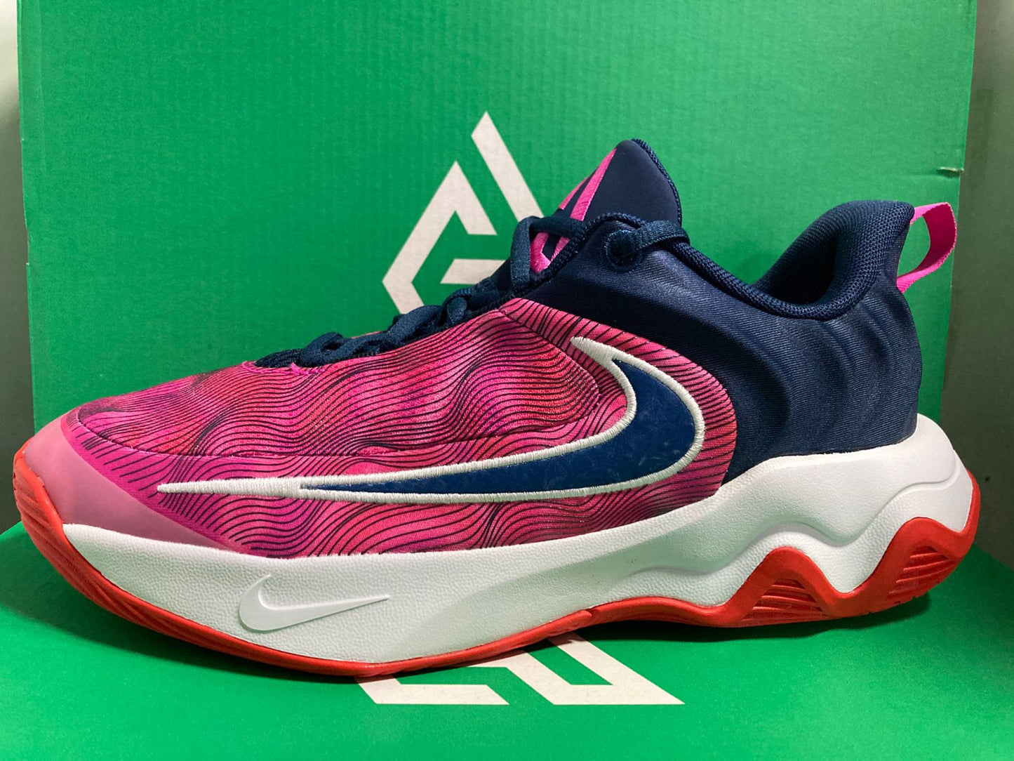 Nike Giannis Immortality 4 GS 'Picante Red Midnight Navy'