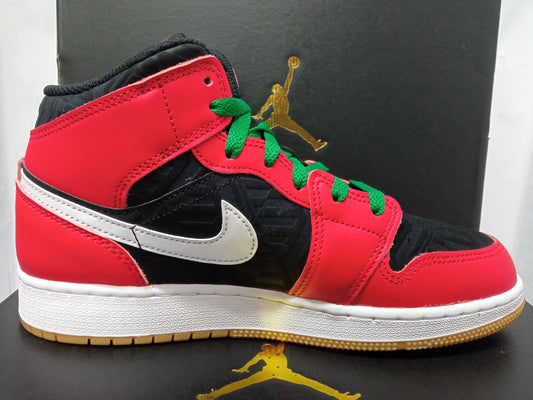 Air Jordan 1 Mid SE GS 'Christmas'