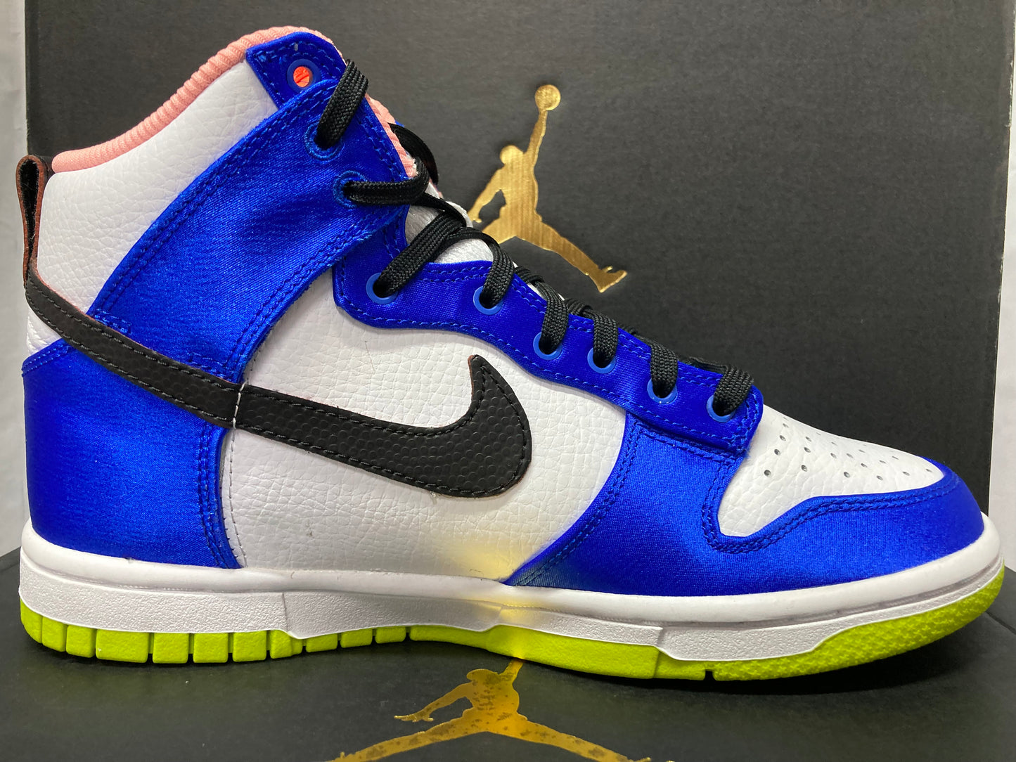 Jordan Wmns Dunk High 'Blue Satin'