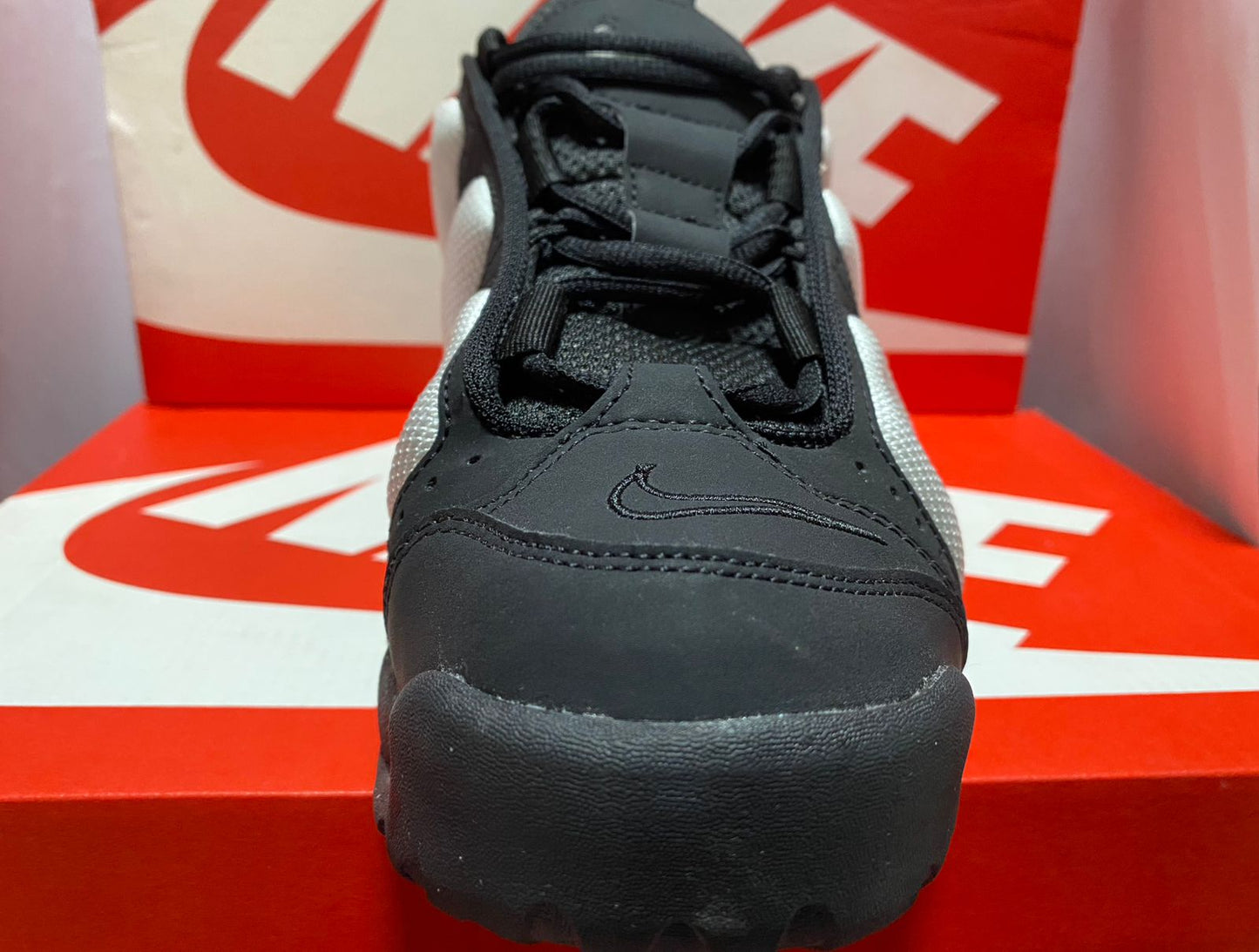 Nike Air More Uptempo Low 'Black Photon Dust'