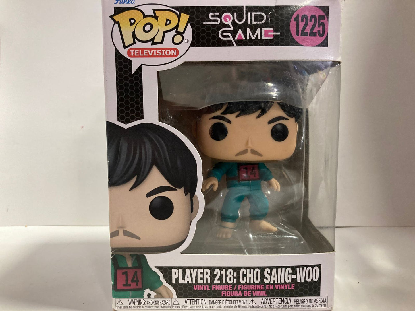 Funko pop'SCUID GAME #1225'Cho sang-woo #14