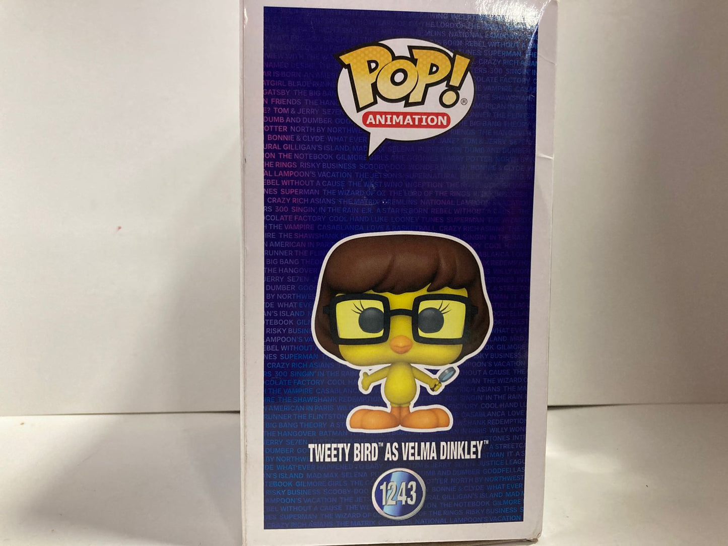 Funko pop 'WB Tweety Bird'as Velma Dinkley' #1243