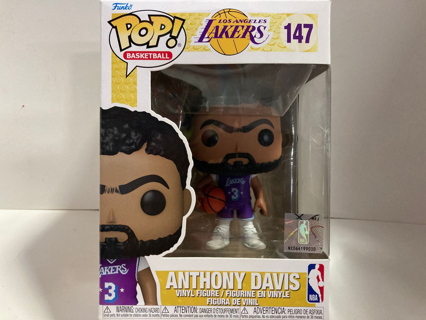 Funko pop 'Los Angeles los Lakers-Anthony Davis' #147