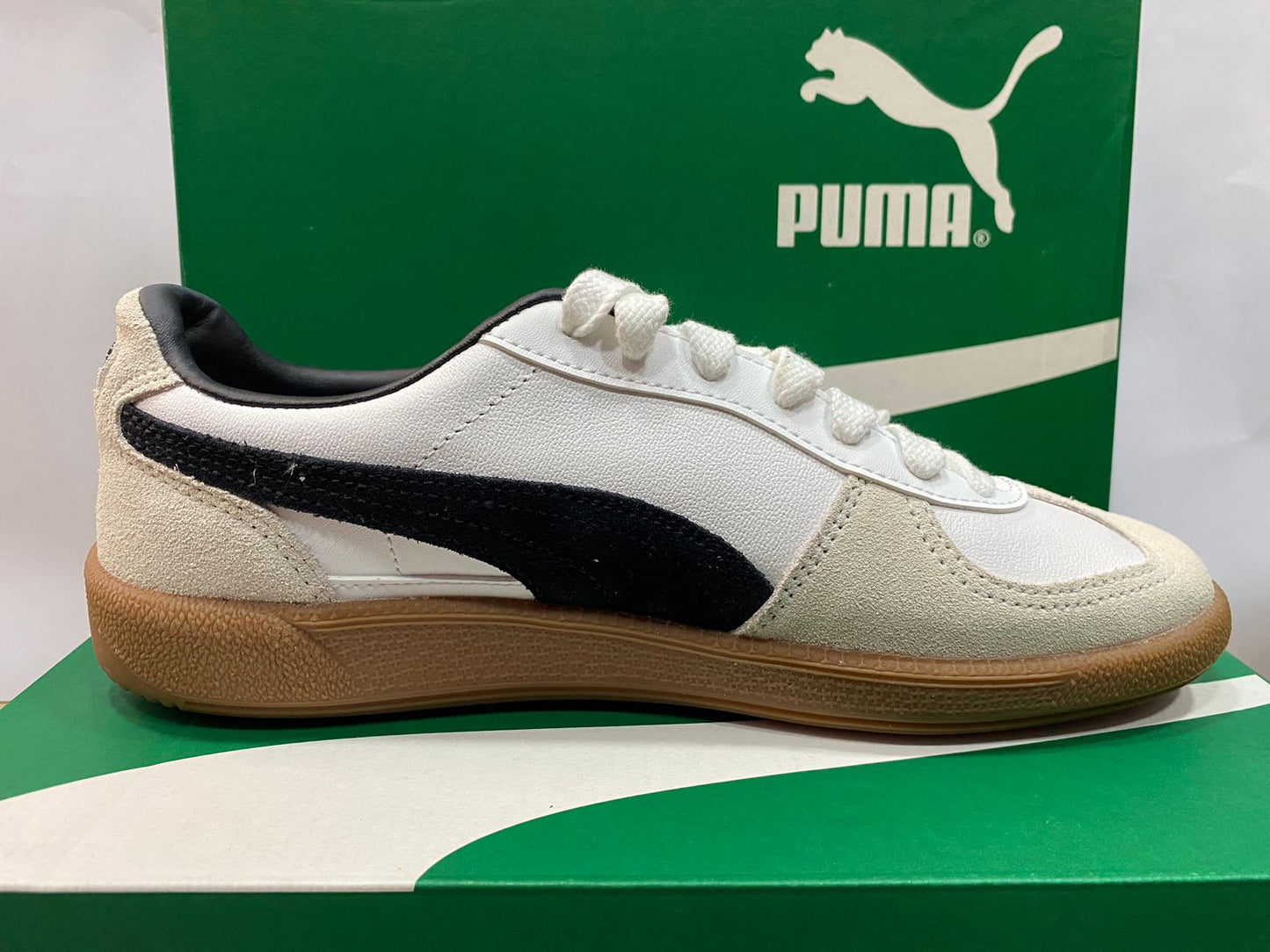 Puma-Wmns Palermo 'White Vapor Grey Gum