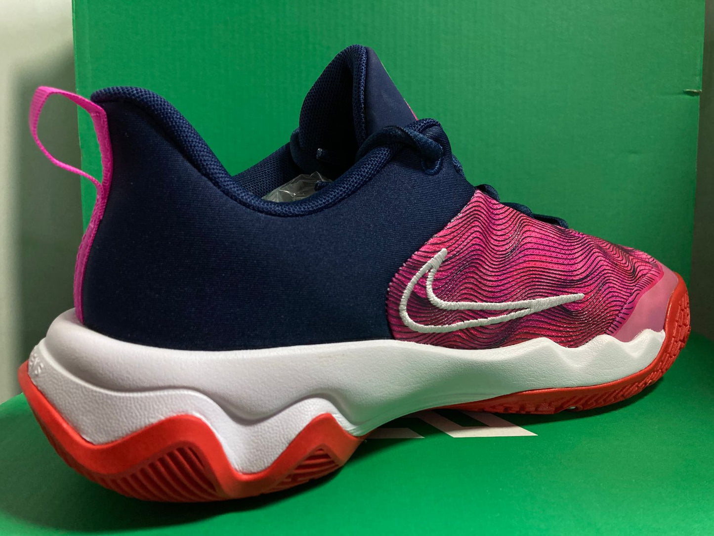 Nike Giannis Immortality 4 GS 'Picante Red Midnight Navy'