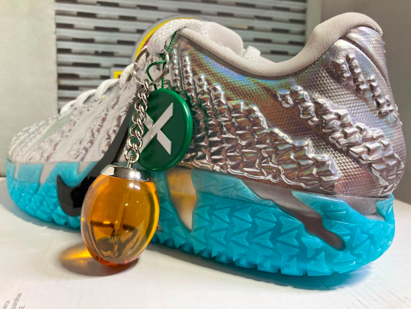 Jurassic Park x Nike Ja 3 'Metallic Silver'