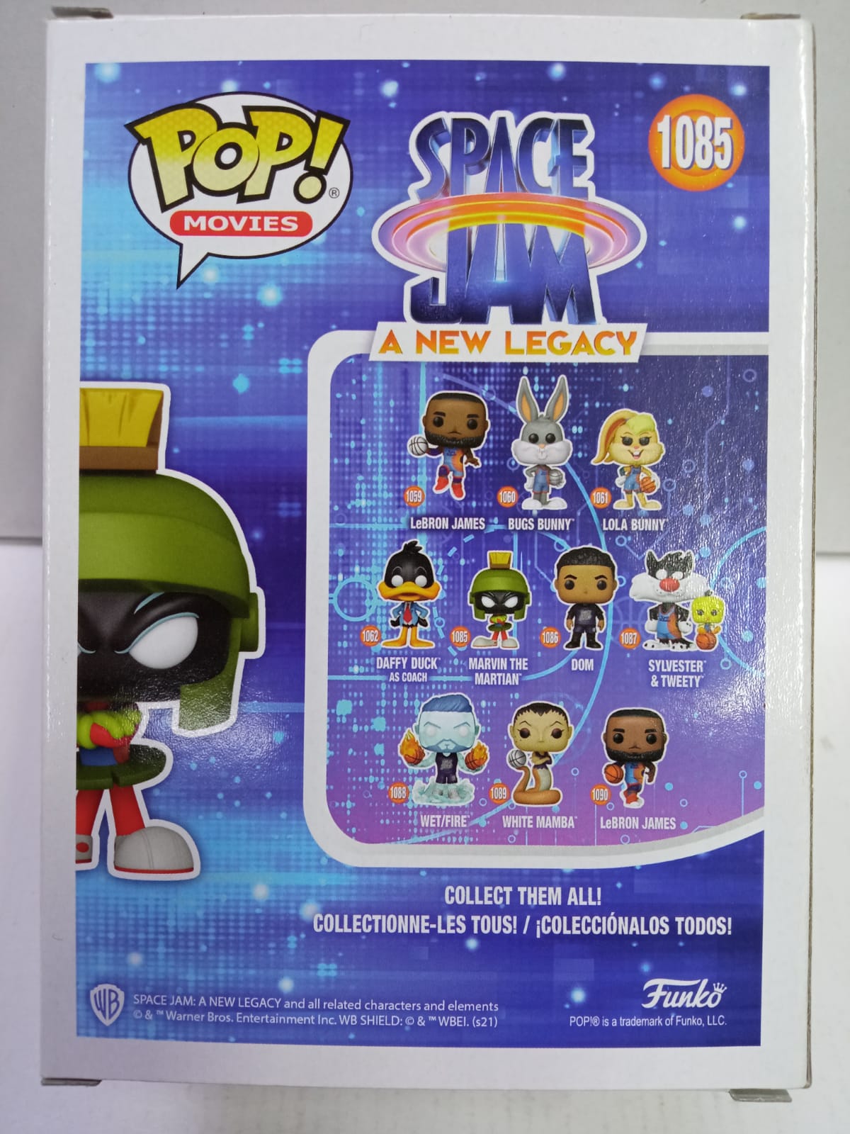 Funko Pop Marvin The Martian Space Jam #1085