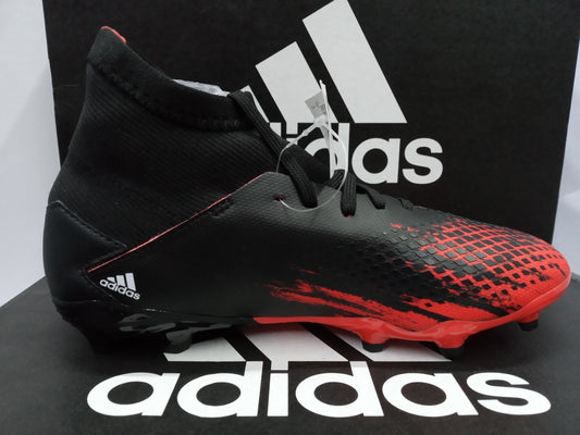 Adidas Predator 20.3 FG J Black Active Red