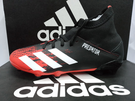 Adidas Predator 20.3 FG J Black Active Red