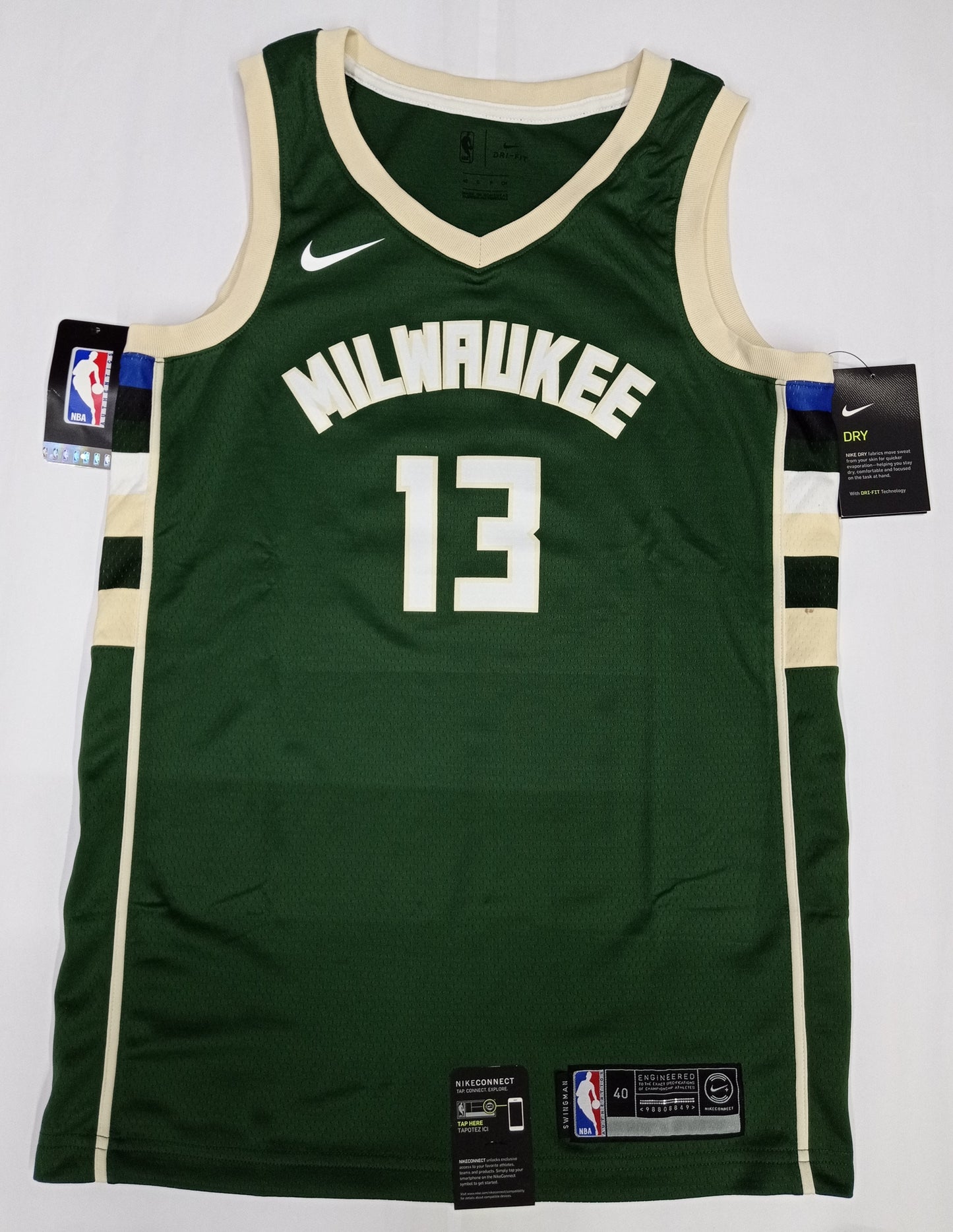 Jersey Nike Swingman Milwaukee Bucks Malcolm Brogdon