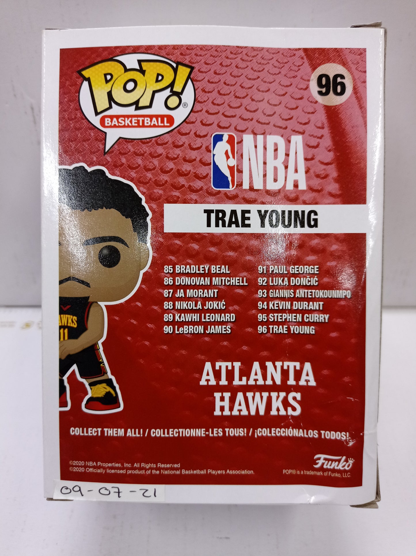 Funko Pop Trae Young Atlanta Hawks #96