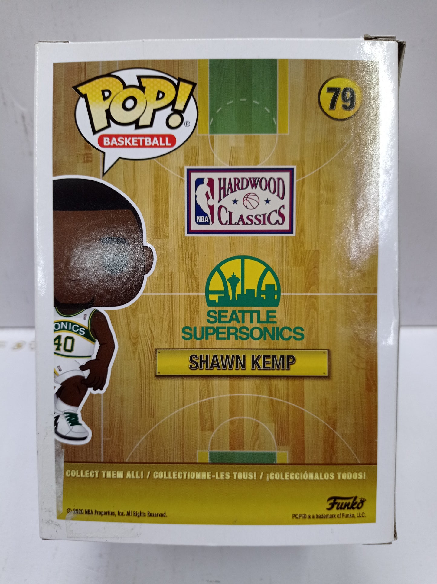 Funko Pop Shawn Kemp Seattle Supersonics #79