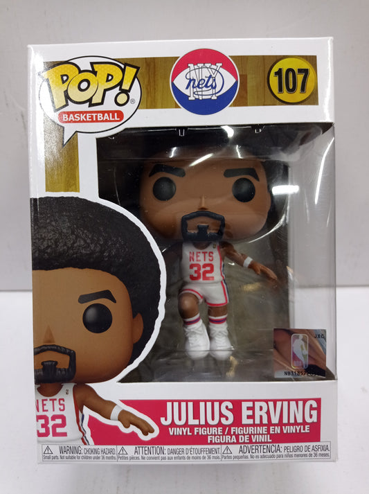 Funko Pop Julius Erving New Jersey Nets #107