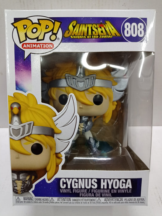 Funko Pop Cygnus Hyoga Caballeros del Zodiaco #808