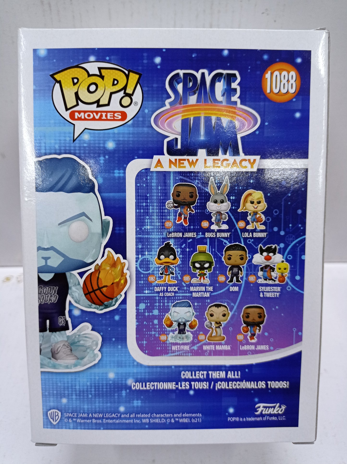 Funko Pop Wet/Fire Space Jam #1088